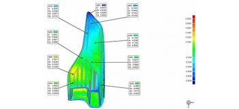 注塑車燈模具三維檢測